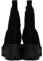 Julius Black Prism Side Gore Chelsea Boots