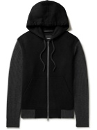 Theory - Wool and Cashmere-Blend Bomber Jacket - Black