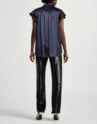 Eleventy Womens Top in Navy