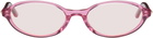 BONNIE CLYDE Pink Baby Sunglasses