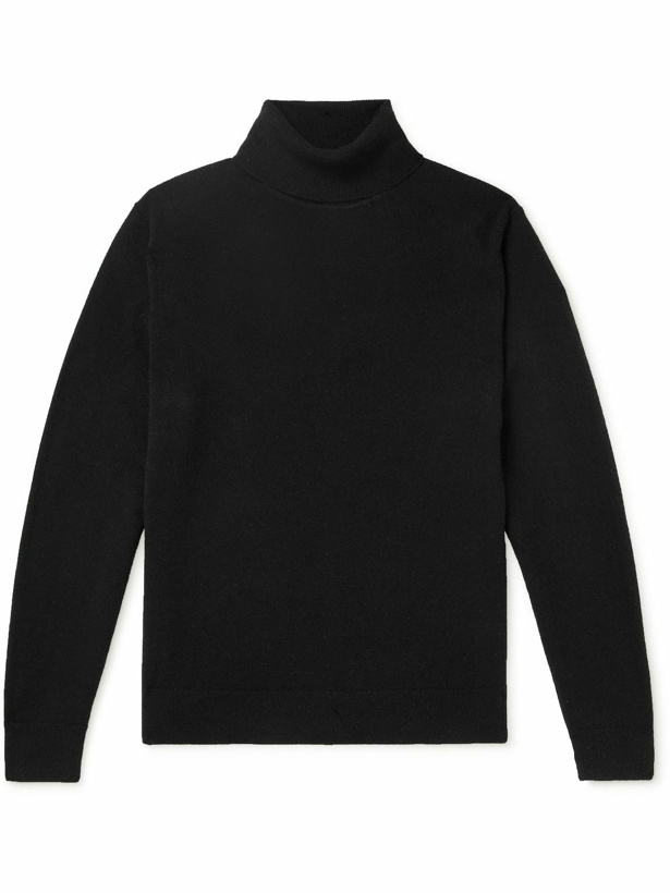 Photo: Theory - Hilles Cashmere Rollneck Sweater - Black