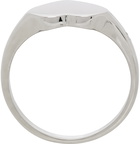 Tom Wood SSENSE Exclusive Silver Mini Heart Ring