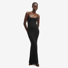 SKIMS Women's Soft Lounge Long Slip Dress in Onyx