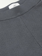 Mr P. - Tapered Distressed Virgin Wool Sweatpants - Gray