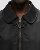 Martine Rose Shrunken Bomber Black Bomber Jackets