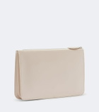 Toteme Threefold satin clutch