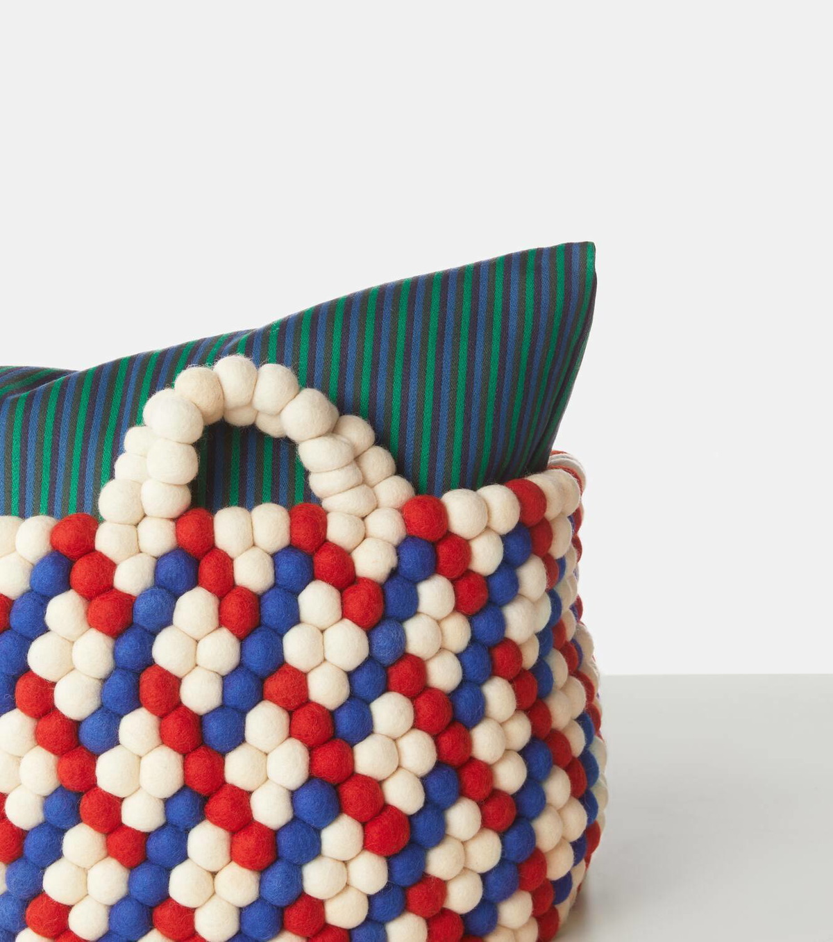 Hay Bead basket