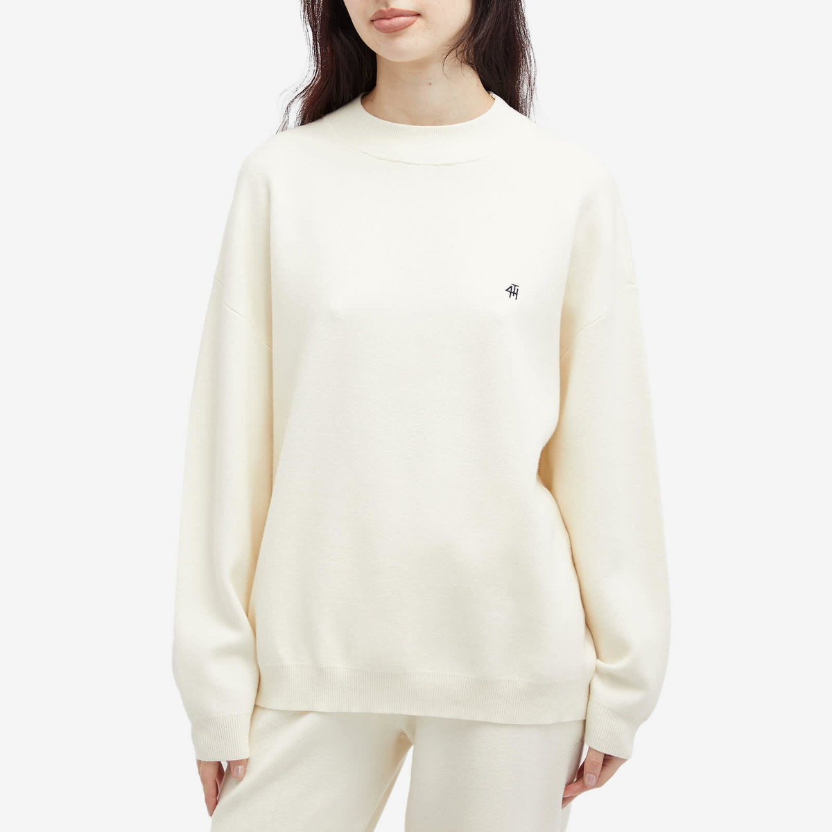 4th & Reckless Women's Cleo Knitted Jumper in Cream