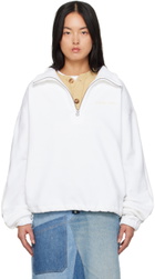 Carter Young White Cameron Sweater