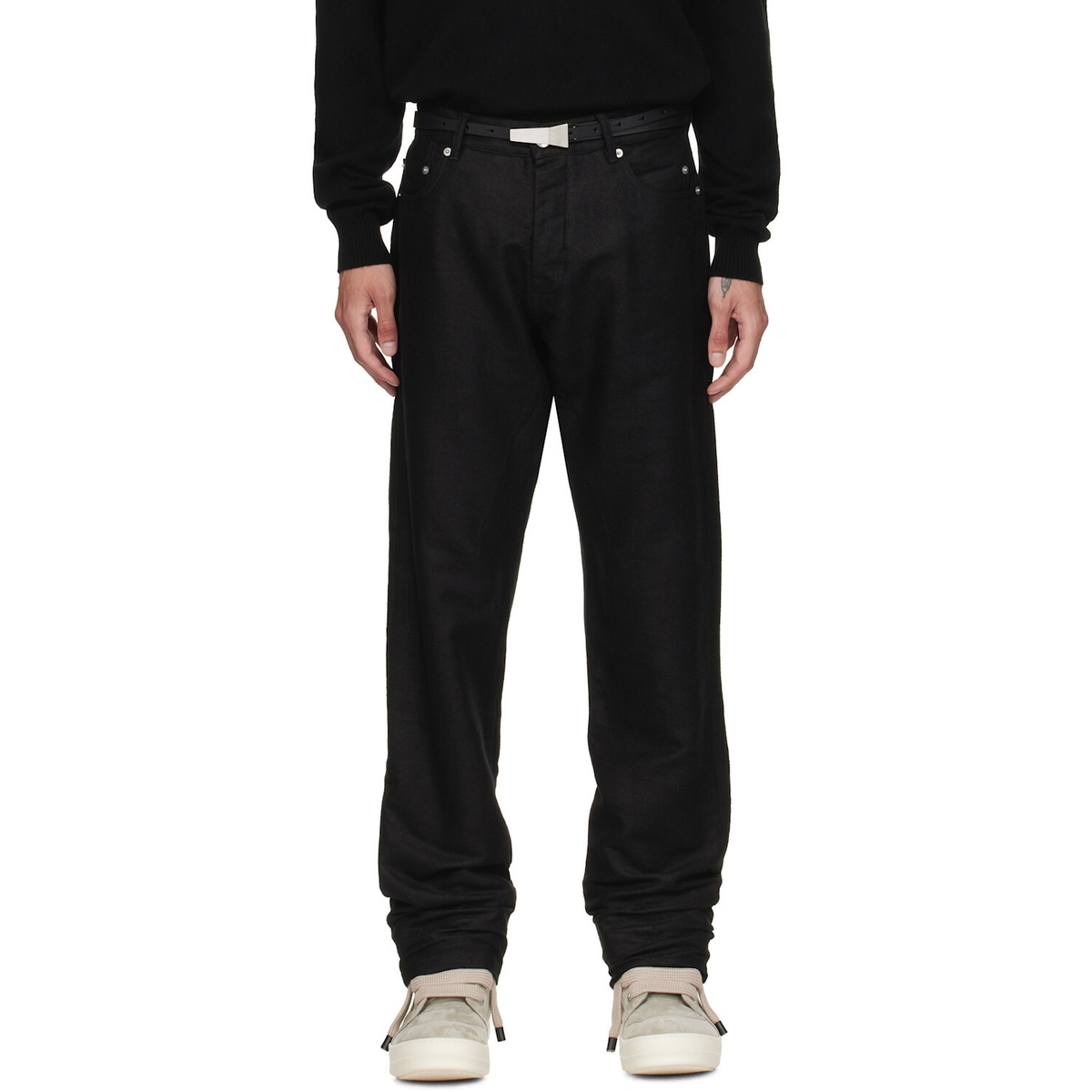 Rick Owens Black Tower Kurdt Trousers