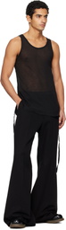Jil Sander Black Lace Up Derbys