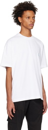 Solid Homme White Bonded T-Shirt