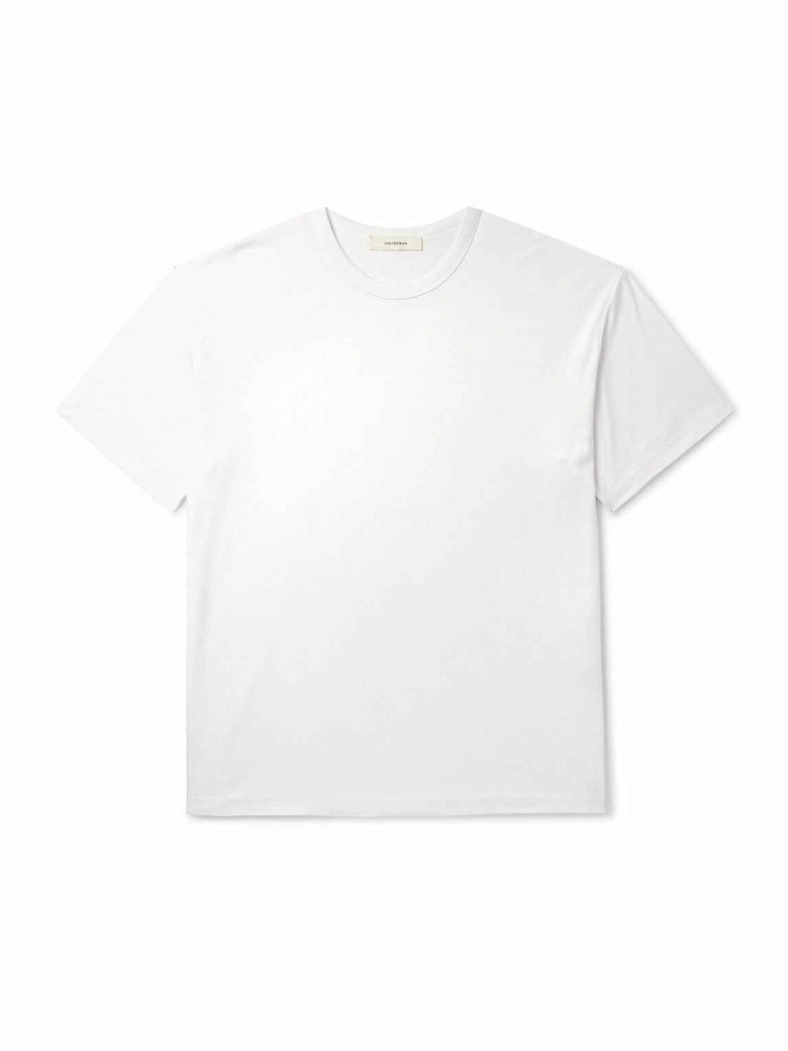 UMIT BENAN - James Cotton-Jersey T-Shirt - White
