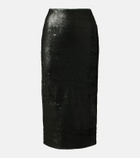 Emilia Wickstead Bethan sequined pencil skirt