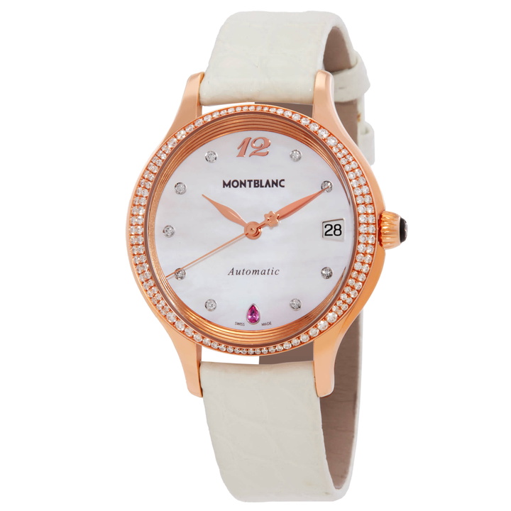 Photo: MontBlanc Princesse Grace de Monaco Automatic Diamond Ladies Watch 109275