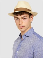BORSALINO - Federico 6cm Brim Straw Panama Hat