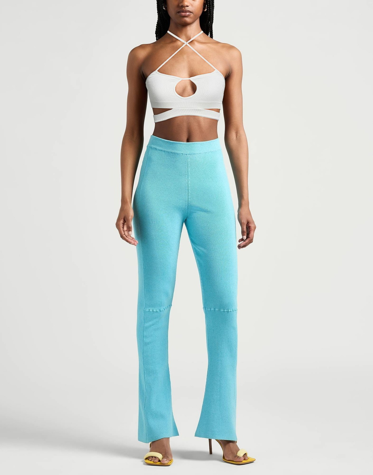 Andreādamo Womens Top in Off white