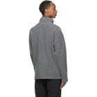 Nanamica Grey Wool Fleece Jacket