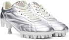 Maison MIHARA YASUHIRO Silver Spike Sole Sneaker Heels