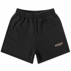 Represent Owners Club Jersey Shorts in Off Black