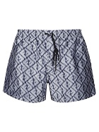 FENDI - Printed Swim Shorts