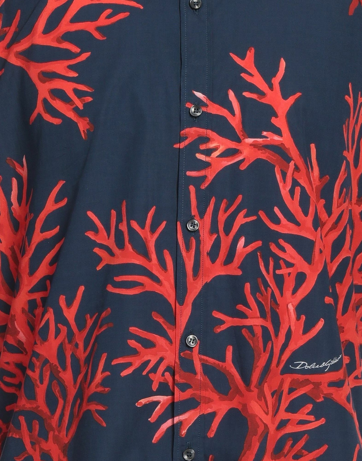 Dolce & gabbana Mens Shirt Midnight in Blue