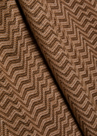 Missoni Chevron Wide-leg Wool-blend Trousers Camel