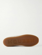 McQueen - EC1 Nylon, Suede and Leather Sneakers - White