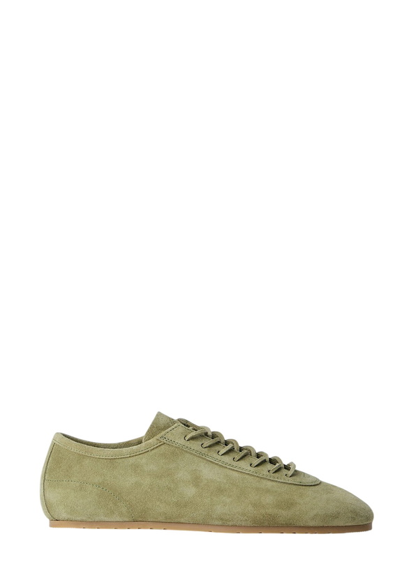 Photo: Dries Van Noten Suede Low-Top Trainers