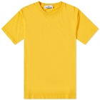 Stone Island 40th Anniversary Garment Dyed T-Shirt in Yellow