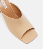 Calvin Klein Collection Palma leather mules