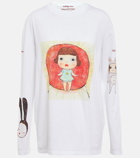 Stella McCartney - x Yoshitomo Nara long-sleeved T-shirt