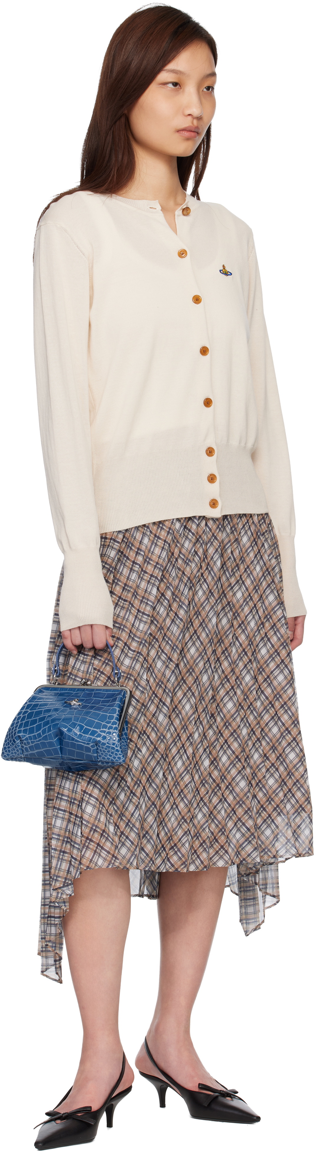 Vivienne Westwood Off-White Bea Cardigan