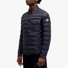 Moncler Men's Tenibres Padded Overshirt in Navy