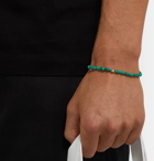 Luis Morais - Malachite and 14-Karat Gold Bracelet - Green