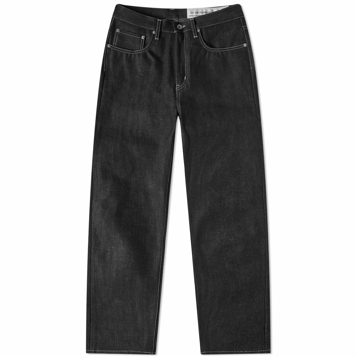 Neighborhood Men's Rigid Denim Narrow Jean in Black Neighborhood