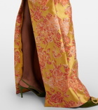 Markarian Clover embellished floral gown