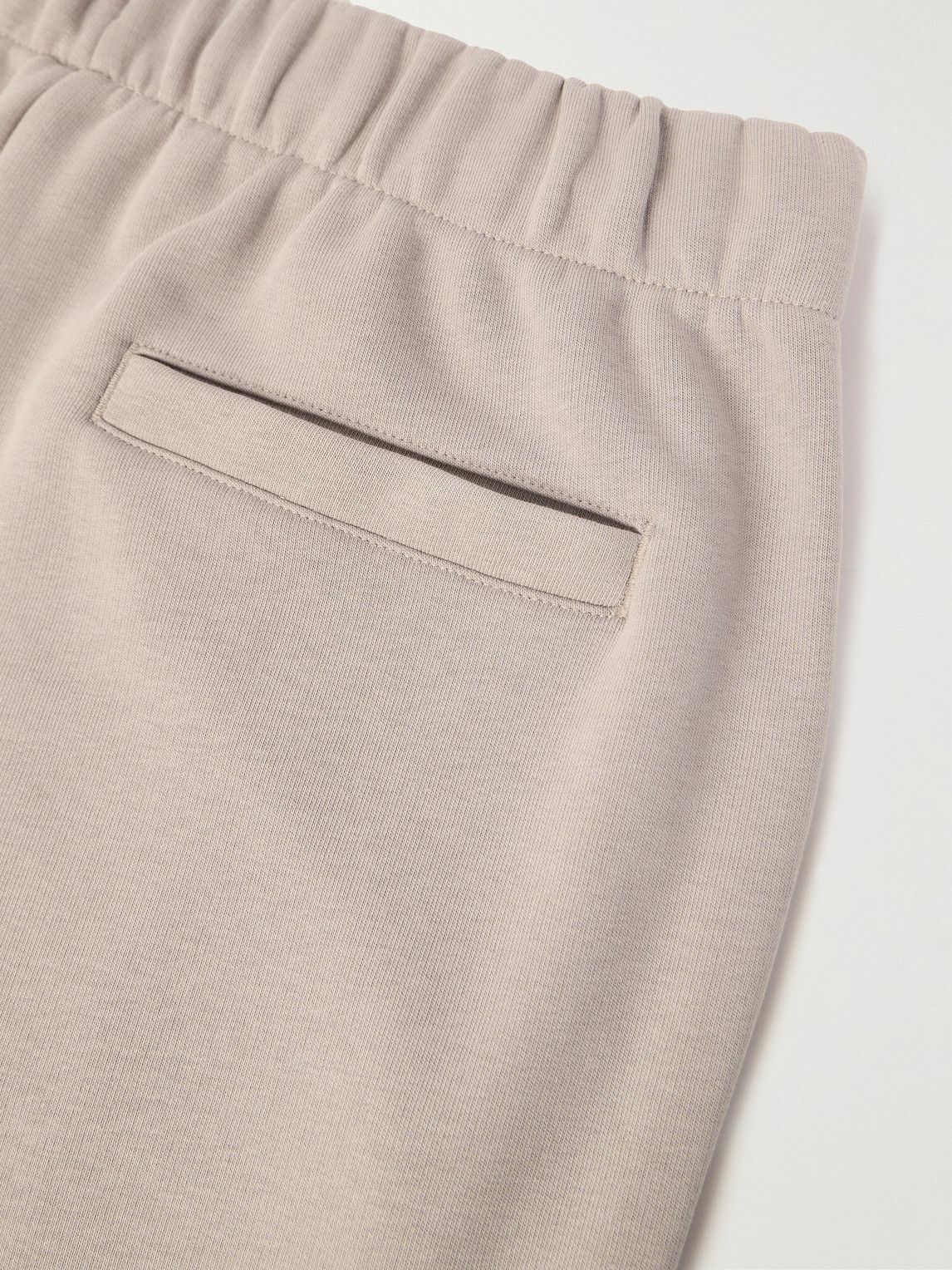 ON - Club Tapered Organic Cotton-Blend Jersey Sweatpants - Neutrals