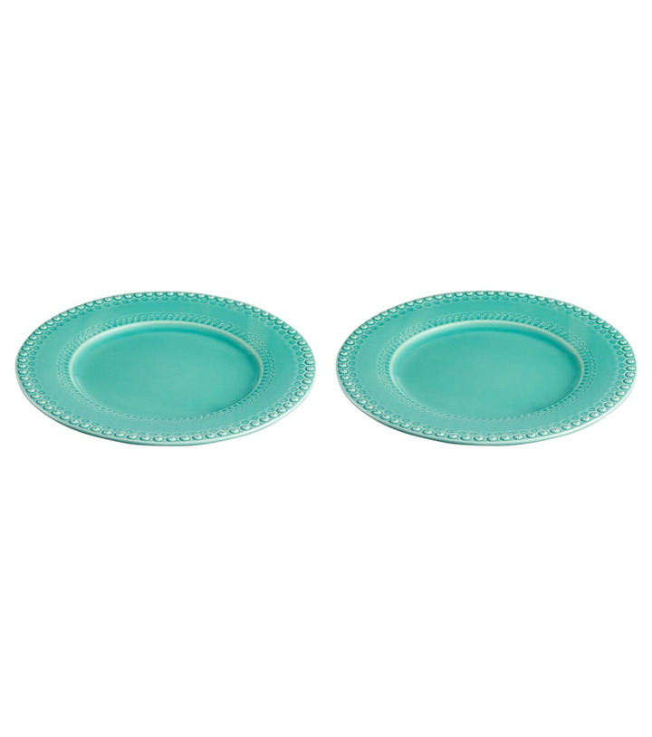 Photo: Bordallo Pinheiro Fantasia set of 2 ceramic charger plates