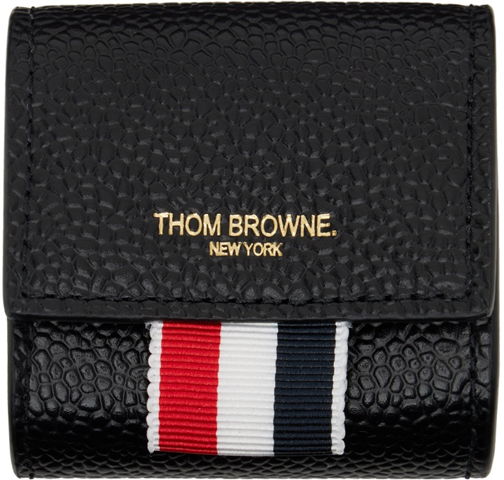 Photo: Thom Browne Black Small Coin Case Wallet