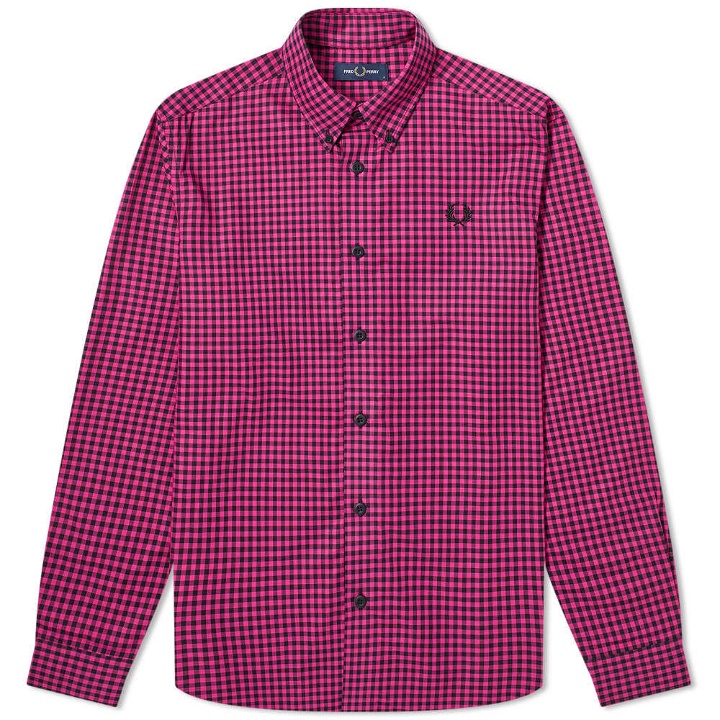 Photo: Fred Perry Two Tone Gingham Shirt