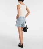 Agolde Parker mid-rise denim shorts