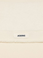 Jacquemus Neutral Striped Scarf