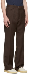 Second/Layer SSENSE Exclusive Brown Valluco Trousers