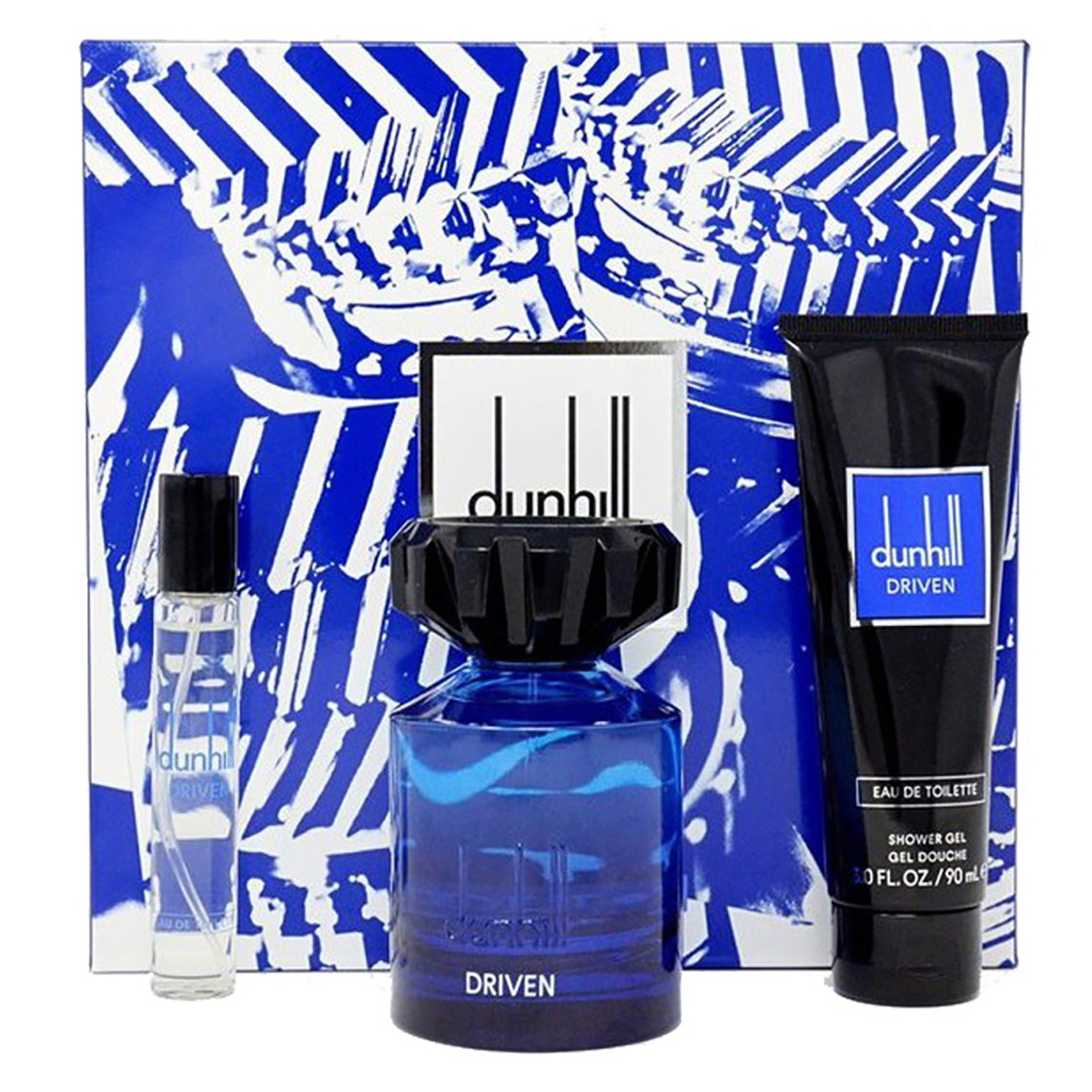 Alfred Dunhill Mens Driven Blue Gift Set Fragrances 085715809889