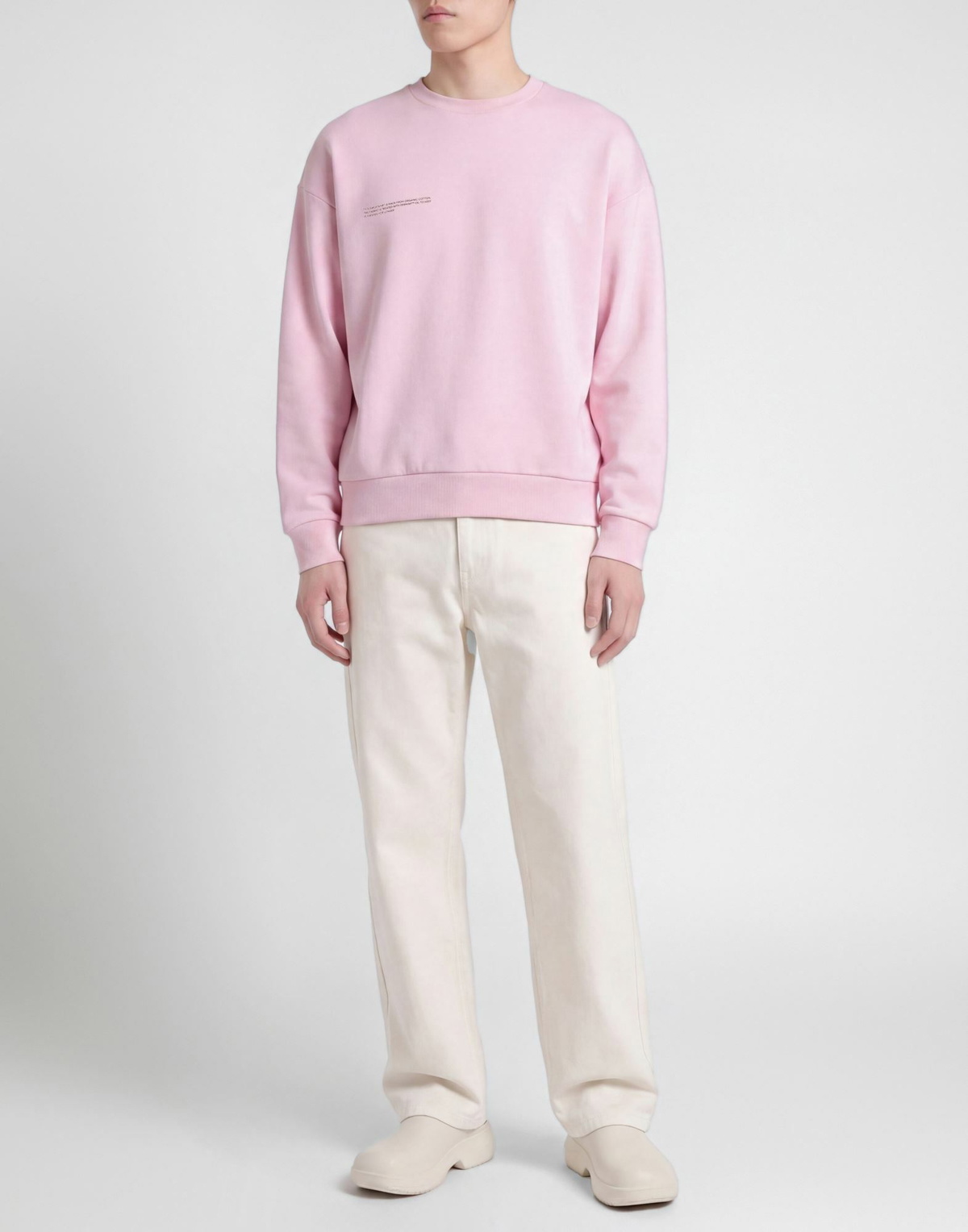 Pangaia Mens Sweatshirt in Pink