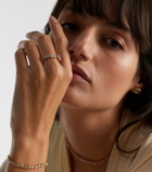 Shay Jewelry 18kt gold ring with sapphire and diamonds