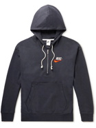 Nike - Sportswear Logo-Embroidered Cotton-Jersey Half-Zip Hoodie - Black
