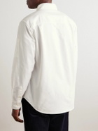 Noah - Button-Down Collar Cotton Oxford Shirt - White