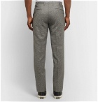 Incotex - Slim-Fit Puppytooth Virgin Wool Trousers - Gray